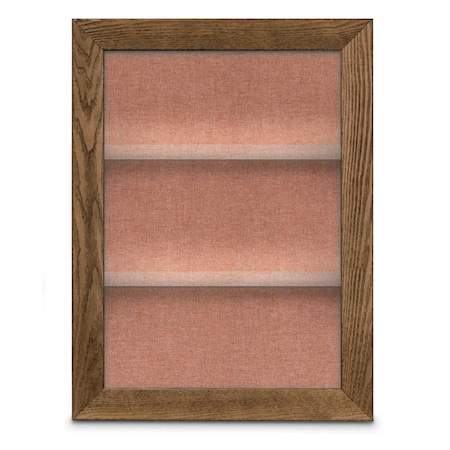 United Visual Products Outdoor Enclosed Combo Board, 42"x32", Black Frame/Green & Cobalt UVCB4232ODB-GREEN-COBACC